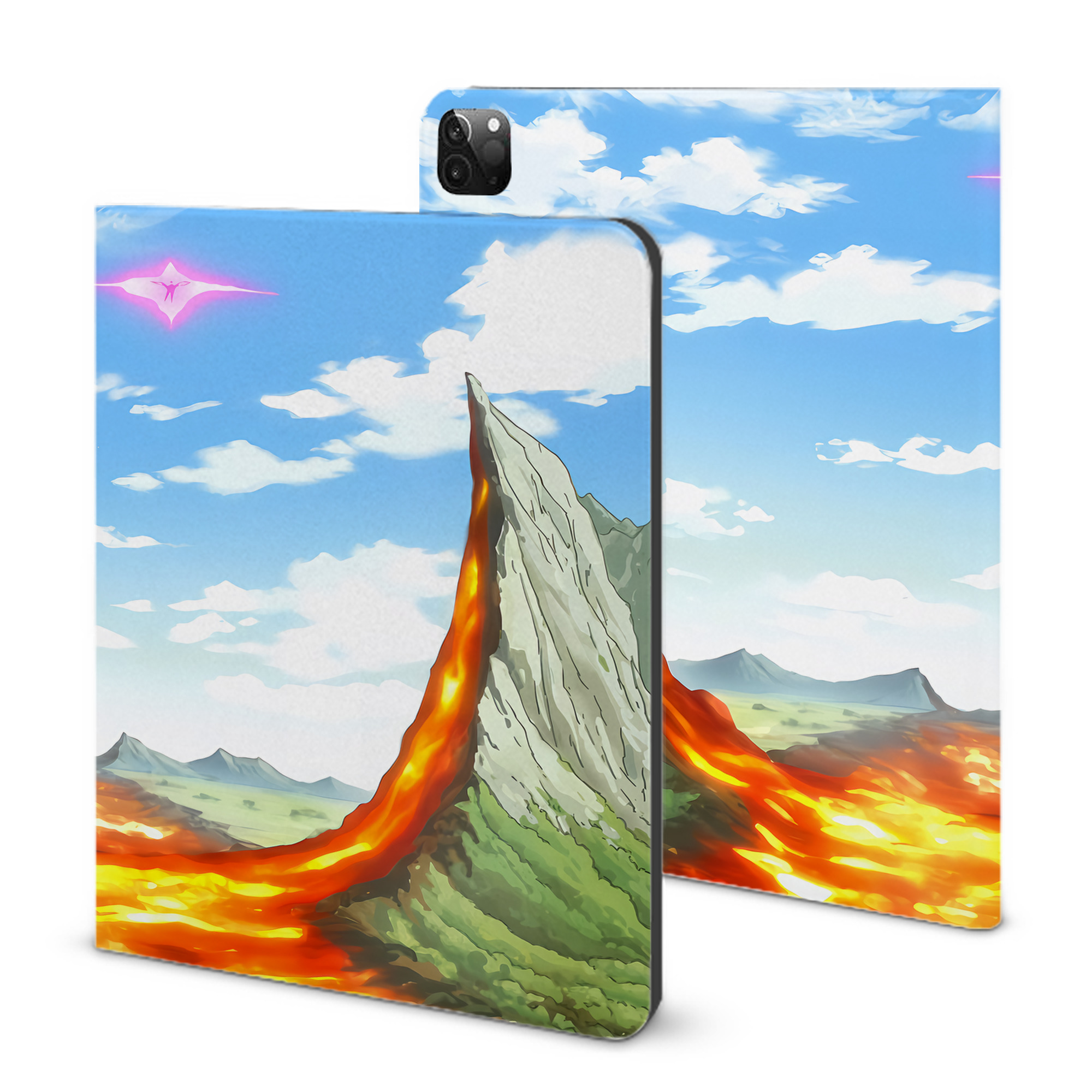 （画像用） 転スラ Regarding Reincarnated to Slime IPadケース ペンホルダー付き ブックスタイルデザイン